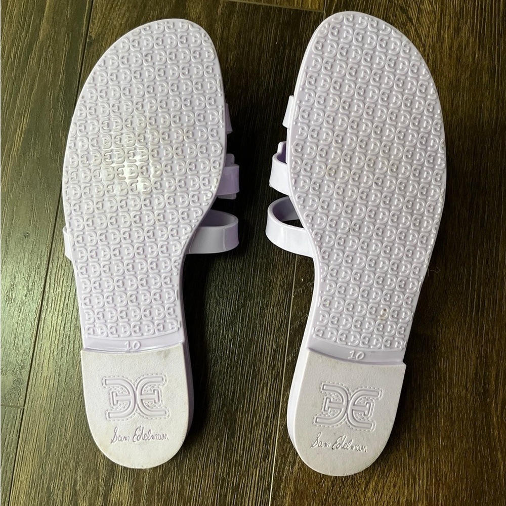 Sam Edelman Lavender Slide Sandals - Picture 3 of 3